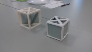 Several configurations of the sweeper cube.