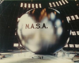 Prototype NASA Echo satellite.